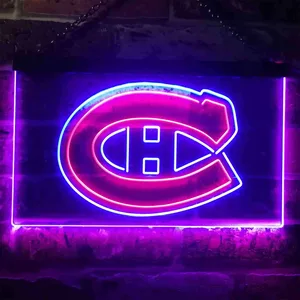 Montreal Canadiens Logo 1 Neon-Like LED Sign