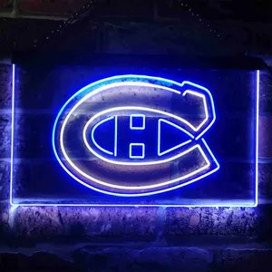 Montreal Canadiens Logo 1 Neon-Like LED Sign