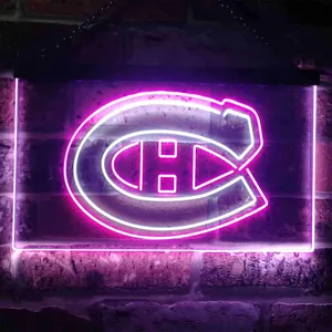 Montreal Canadiens Logo 1 Neon-Like LED Sign