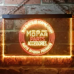 Mopar Parts Accessories Neon-Like LED Sign