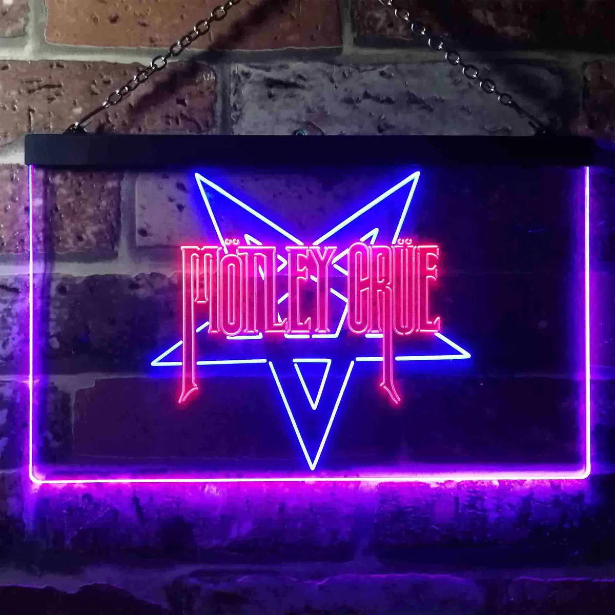 Motley Crue Star Neon-Like LED Sign
