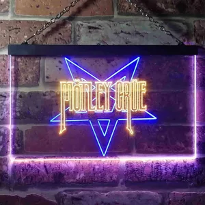Motley Crue Star Neon-Like LED Sign