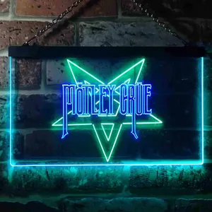 Motley Crue Star Neon-Like LED Sign