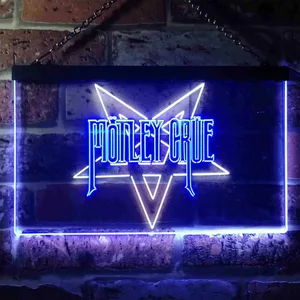 Motley Crue Star Neon-Like LED Sign