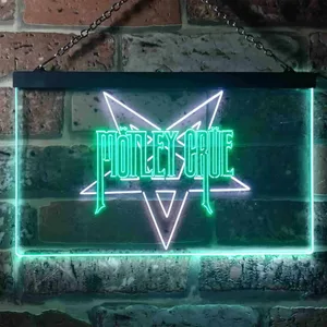 Motley Crue Star Neon-Like LED Sign