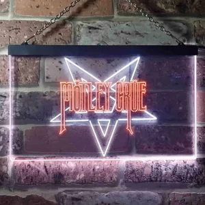 Motley Crue Star Neon-Like LED Sign
