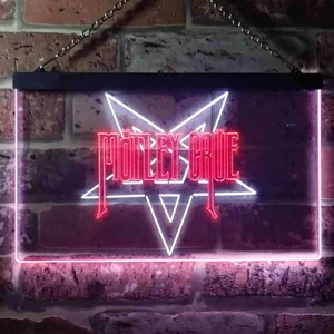 Motley Crue Star Neon-Like LED Sign