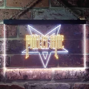 Motley Crue Star Neon-Like LED Sign