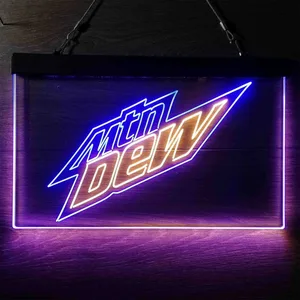 Mountain Dew Logo 2 Neon-Like LED Sign