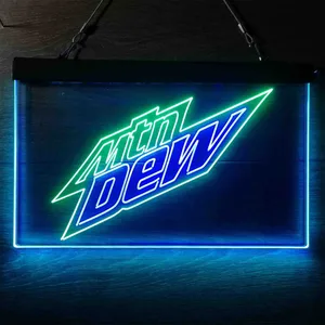 Mountain Dew Logo 2 Neon-Like LED Sign