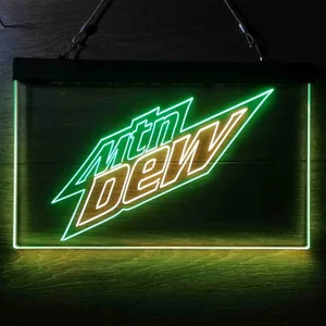 Mountain Dew Logo 2 Neon-Like LED Sign