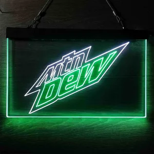 Mountain Dew Logo 2 Neon-Like LED Sign