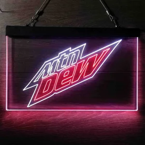 Mountain Dew Logo 2 Neon-Like LED Sign