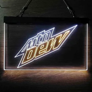 Mountain Dew Logo 2 Neon-Like LED Sign