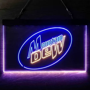 Mountain Dew Logo Neon-Like LED Sign