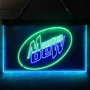 Mountain Dew Logo Neon-Like LED Sign