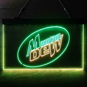 Mountain Dew Logo Neon-Like LED Sign