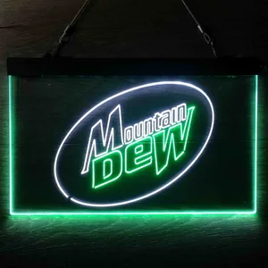 Mountain Dew Logo Neon-Like LED Sign