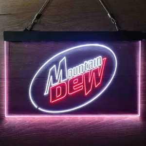 Mountain Dew Logo Neon-Like LED Sign