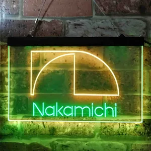 Nakamichi Logo Neon-Like LED Sign