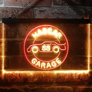 Nascar 88 Garage Dale Jr Neon-Like LED Sign