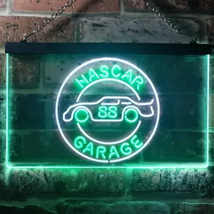 Nascar 88 Garage Dale Jr Neon-Like LED Sign