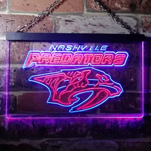 Nashville Predators Logo Neon-Like LED Sign