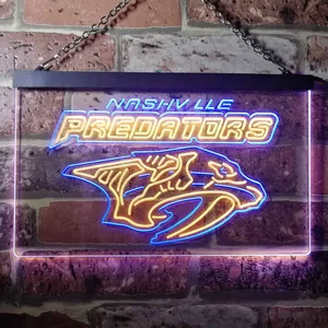 Nashville Predators Logo Neon-Like LED Sign