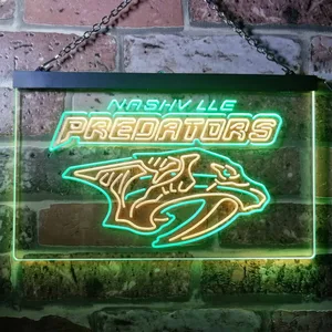 Nashville Predators Logo Neon-Like LED Sign
