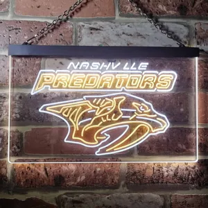 Nashville Predators Logo Neon-Like LED Sign