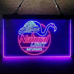 Natural Light Naturdays Swan Neon-Like LED Sign