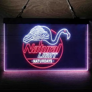 Natural Light Naturdays Swan Neon-Like LED Sign