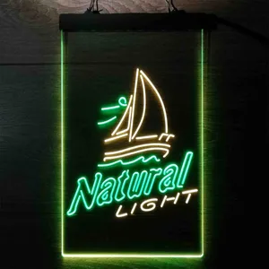 Natural Light Sailboat 2 Neon-Like LED Sign