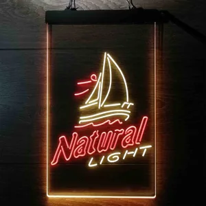 Natural Light Sailboat 2 Neon-Like LED Sign