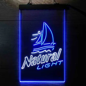Natural Light Sailboat 2 Neon-Like LED Sign
