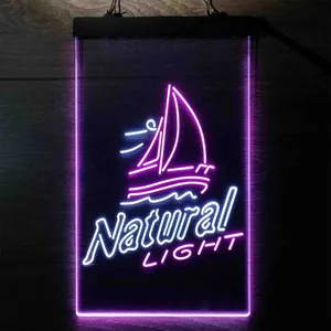 Natural Light Sailboat 2 Neon-Like LED Sign