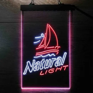 Natural Light Sailboat 2 Neon-Like LED Sign