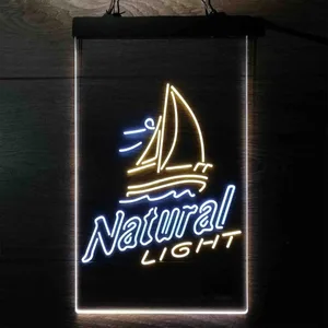 Natural Light Sailboat 2 Neon-Like LED Sign