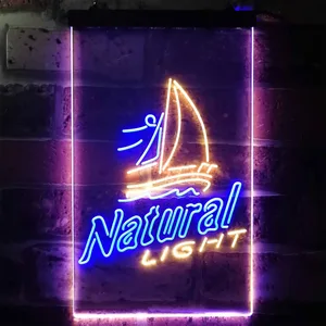 Natural Light Sailboat Neon-Like LED Sign