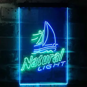 Natural Light Sailboat Neon-Like LED Sign