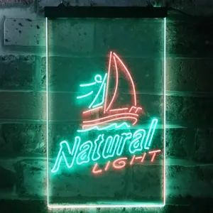 Natural Light Sailboat Neon-Like LED Sign