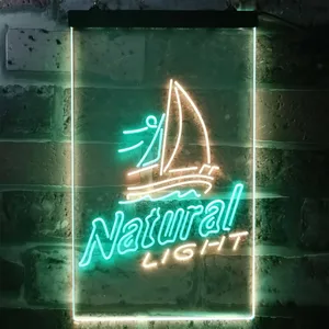 Natural Light Sailboat Neon-Like LED Sign