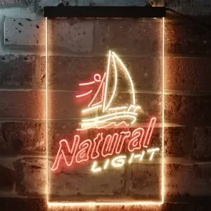 Natural Light Sailboat Neon-Like LED Sign