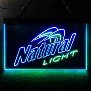 Natural Light Slanted Neon-Like LED Sign