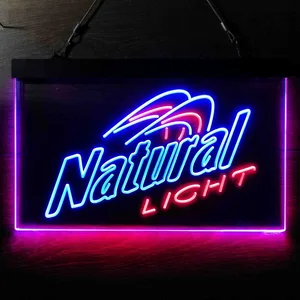 Natural Light Slanted Neon-Like LED Sign