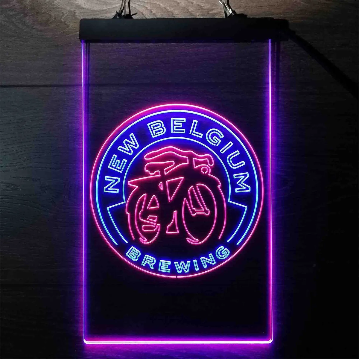 New Belgium Brewing Fat Tire Logo Neon-Like LED Sign