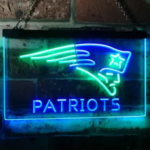New England Patriots Neon-Like LED Sign