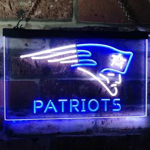 New England Patriots Neon-Like LED Sign