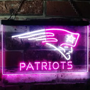 New England Patriots Neon-Like LED Sign