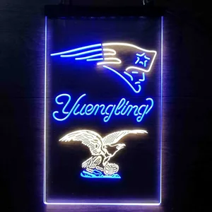 New England Patriots Yuengling Neon-Like LED Sign
